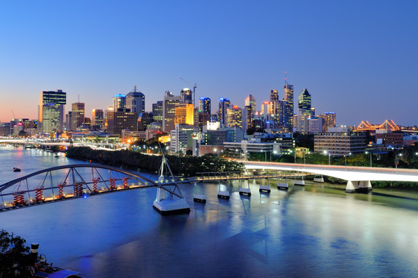 Brisbane city, home of HYM Digital
