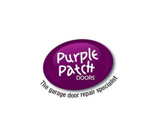 Purple Patch Doors Logo Design