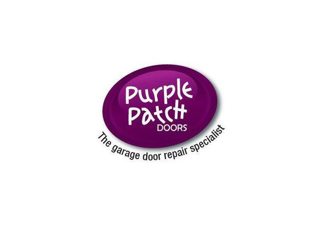 Purple Patch Doors Logo Design