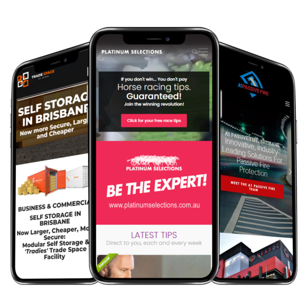 Fully responsive mobile websites design